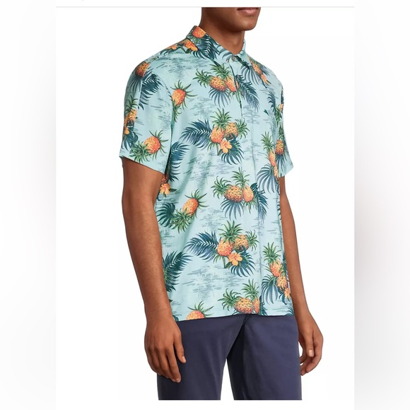 NWT Tommy Bahama IslandZone Palm Desert Pina Isle Short Sleeve Polo Shirt - Picture 6 of 10